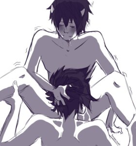 Rating: Explicit Score: 0 Tags: 2boys artist_signature black_hair blush closed_eyes facing_viewer hand_on_head homestuck horns interspecies john_egbert karkat_vantas loonplain male male_only ms_paint_adventures oral rule34 short_hair source_request troll vibrating white_background white_skin yaoi User: bunchy7s