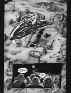 Rating: Explicit Score: 0 Tags: alien breasts comic e621 english_text female greyscale group human humanoid mammal monochrome nipples not_furry richard_moore text User: bunchy7s