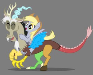 Rating: Safe Score: 0 Tags: alpha_channel chimera clothing derpy_hooves_(mlp) discord_(mlp) draconequus duo e621 equid equine feathered_wings feathers female feral friendship_is_magic hasbro hat headgear headwear hi_res male mammal mixermike622 my_little_pony mythological_creature mythological_equine mythology pegasus simple_background tail tail_tuft transparent_background tuft wings User: bunchy7s