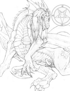 Rating: Explicit Score: 0 Tags: 2_penises animal_genitalia animal_penis black_and_white chimera_synx digitigrade dragon e621 erection exodite feet feral genitals hemipenes hindpaw inverted_pentacle inverted_pentagram line_art looking_at_viewer male membrane_(anatomy) membranous_wings monochrome multi_genitalia multi_penis mythological_creature mythological_scalie mythology occult_symbol paws penis pentacle pentagram quadruped scalie shaded shaded_line_art sheath solo symbol tail wings User: bunchy7s