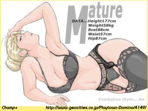Rating: Questionable Score: 0 Tags: 1girls armpits arms_up big_breasts black_bra black_legwear black_panties bra breasts busty champ champ+ female female_only garter_belt hand_on_head human king_of_fighters lace-trimmed_bra large_breasts lingerie looking_at_viewer mature mature_(kof) mature_female on_side panties pose rule34 seductive snk solo stockings thighhighs underwear underwear_only User: bunchy7s
