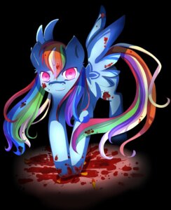 Rating: Questionable Score: 0 Tags: 2012 black_background blood blue_body blue_feathers blue_fur bodily_fluids e621 equid equine feathered_wings feathers female feral friendship_is_magic fur hair hasbro hi_res looking_at_viewer mammal maskrosdrottningen multicolored_hair my_little_pony mythological_creature mythological_equine mythology pegasus pink_eyes quadruped rainbow_dash_(mlp) rainbow_hair simple_background solo tail wings User: bunchy7s