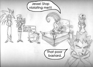 Rating: Explicit Score: 0 Tags: breasts brock_(pokemon) crossover english_text female femdom human human_only james_(pokemon) jessie_(pokemon) long_hair male meowth multiple_females multiple_girls nintendo nurse_joy officer_jenny_(pokemon) pokemon pokemopolis rule34 ryoko_hakubi sketch straight team_rocket tenchi_muyo! text User: bunchy7s