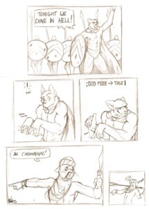 Rating: Safe Score: 0 Tags: 2007 300_(film) anthro bng canid canine canis domestic_cat e621 english_text felid feline felis graphite_(artwork) group male mammal melee_weapon monochrome parody polearm sepia solo_focus spartan_(roman) spartan_armor_(roman) spear symbol-shaped_eyes text traditional_media_(artwork) unusual_eyes violence warrior weapon wolf x_eyes User: bunchy7s Rating: Safe Score: 0 Tags: 2007 300_(film) anthro bng canid canine canis domestic_cat e621 english_text felid feline felis graphite_(artwork) group male mammal melee_weapon monochrome parody polearm sepia solo_focus spartan_(roman) spartan_armor_(roman) spear symbol-shaped_eyes text traditional_media_(artwork) unusual_eyes violence warrior weapon wolf x_eyes User: bunchy7s