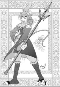 Rating: Safe Score: 0 Tags: anthro burmecian cloak clothing comic dragoon e621 female final_fantasy final_fantasy_ix freya_crescent fumidukizassou greyscale hat headgear headwear hi_res holding_object holding_weapon mammal monochrome rodent signature solo square_enix tail weapon User: bunchy7s