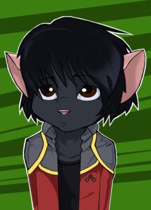 Rating: Safe Score: 0 Tags: albinoart anthro black_body black_fur black_hair child e621 f.e.a.r. fur hair hi_res male mammal murid murine rat rodent simple_background solo young young_anthro young_male User: bunchy7s