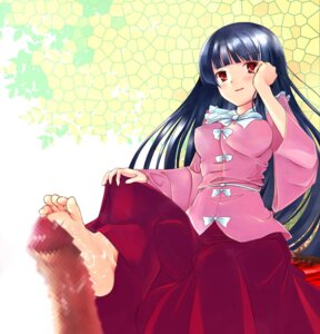 Rating: Explicit Score: 0 Tags: censored feet female footjob kaguya_houraisan male rule34 straight touhou User: bunchy7s