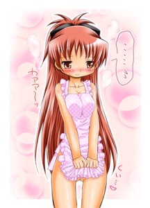 Rating: Explicit Score: 0 Tags: apron blush female highres long_hair mahou_shoujo_madoka_magica naked_apron ponytail red_eyes red_hair rule34 sakura_kyouko solo steam text tied_hair translated translation_request yoshitani-g yoshitani_motoka User: bunchy7s