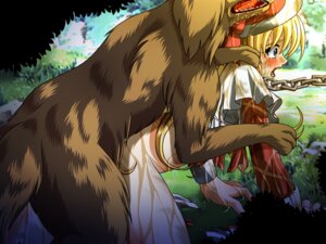 Rating: Explicit Score: 0 Tags: 4:3 bestiality blonde_hair blush bodily_fluids bondage canid canine canis chain chains crying doggy_style domestic_dog drooling duo e621 female female_on_feral feral from_behind hair human human_on_feral interspecies male male/female male_on_human mammal nanami_shizuka open_mouth quadruped rape rule34 saliva sex tail tears wet zoophilia User: bunchy7s