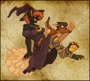 Rating: Safe Score: 0 Tags: anthro armwear aycee bottomwear broom broom_riding claws cleaning_tool clothed clothing collar detached_sleeves domestic_cat dress duo e621 eyewear feet felid feline felis female fingerless_(marking) flying food footwear fruit glasses hair halloween hat headgear headwear hindpaw holidays leg_warmers legwear magic_user mammal orange_claws orange_hair orange_pawpads pattern_clothing pattern_footwear pattern_leg_warmers pattern_legwear pawpads paws pince-nez plant pointy_hat pumpkin simple_background sitting size_difference skirt socks stockings striped_clothing striped_footwear striped_leg_warmers striped_legwear stripes tail textured_background toeless_(marking) toeless_footwear toeless_socks toes unknown_species witch witch_hat User: bunchy7s