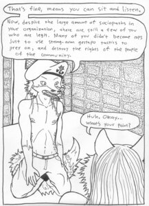 Rating: Questionable Score: 0 Tags: anthro black_and_white canid canine clothed clothing comic dialogue duo e621 english_text female fox hi_res male mammal monochrome pen_(artwork) text traditional_media_(artwork) triadfox User: bunchy7s Rating: Questionable Score: 0 Tags: anthro black_and_white canid canine clothed clothing comic dialogue duo e621 english_text female fox hi_res male mammal monochrome pen_(artwork) text traditional_media_(artwork) triadfox User: bunchy7s
