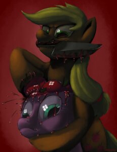 Rating: Questionable Score: 0 Tags: apple applejack_(mlp) blonde_hair blood blue_eyes bodily_fluids cutie_mark death docwario duo e621 earth_pony equid equine female feral food freckles friendship_is_magic fruit fur gore green_eyes hair hasbro hi_res horse knife long_hair mammal mouth_hold my_little_pony pink_body pink_fur plant pony ponytail User: bunchy7s Rating: Questionable Score: 0 Tags: apple applejack_(mlp) blonde_hair blood blue_eyes bodily_fluids cutie_mark death docwario duo e621 earth_pony equid equine female feral food freckles friendship_is_magic fruit fur gore green_eyes hair hasbro hi_res horse knife long_hair mammal mouth_hold my_little_pony pink_body pink_fur plant pony ponytail User: bunchy7s