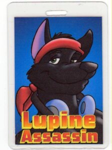 Rating: Safe Score: 0 Tags: 2010 anthro black_nose canid canine canis character_badge_(artwork) clothing cooner disc_jockey e621 electronics grandfathered_content green_eyes headphones headphones_around_neck kerchief looking_at_viewer lupine_assassin male mammal solo wolf User: bunchy7s