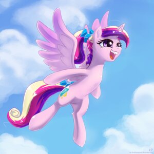 Rating: Safe Score: 0 Tags: 1:1 2013 cloud cutie_mark e621 equid equine feathered_wings feathers female feral flying friendship_is_magic hair happy hasbro hi_res horn karol_pawlinski mammal multicolored_hair my_little_pony mythological_creature mythological_equine mythology open_mouth outside pink_body pink_feathers princess_cadance_(mlp) purple_eyes sky skyscape solo winged_unicorn wings User: bunchy7s