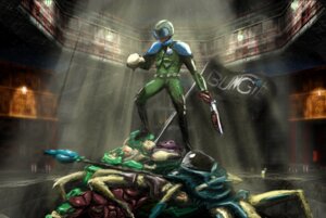 Rating: Safe Score: 0 Tags: alien armor bone bungie cybernetics cyborg death e621 flag gun headgear helmet human machine male mammal marathon_(series) melee_weapon not_furry pfhor polearm ranged_weapon rocket_launcher shotgun skull staff the_cyborg_(marathon) tychovii weapon User: bunchy7s