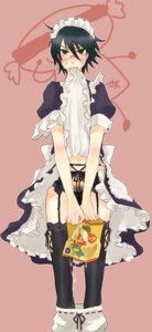 Rating: Explicit Score: 0 Tags: crying crying_with_eyes_open cum_leaking garter_belt_socks garter_straps holding_object itoshiki_nozomu lingerie maid_headdress maid_outfit maid_uniform male male_only pubic_hair rule34 sayonara_zetsubou_sensei tagme upskirt yaoi User: bunchy7s