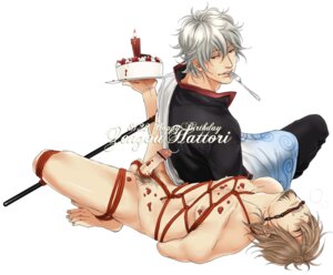 Rating: Explicit Score: 0 Tags: 2boys arms_behind_back bar_censor birthday bondage brown_hair cake candle clothed_male_nude_male erection facial_hair food fork full_body gag gagged gintama gintoki_sakata goatee hair_over_one_eye happy_birthday hattori_zenzou light_brown_hair looking_back male male_only male_pubic_hair nude penis pointless_censoring pubic_hair rope rule34 shibari smile spread_legs spreader_bar tied_penis wax wax_on_body wax_play yaoi User: bunchy7s