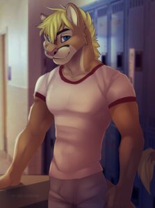 Rating: Safe Score: 0 Tags: 2014 anthro biped blonde_hair blue_eyes clothing cougar e621 felid feline hair hybrid inside koul kubwa lion locker locker_room male mammal muscular muscular_anthro muscular_male pantherine pink_nose smile solo standing User: bunchy7s Rating: Safe Score: 0 Tags: 2014 anthro biped blonde_hair blue_eyes clothing cougar e621 felid feline hair hybrid inside koul kubwa lion locker locker_room male mammal muscular muscular_anthro muscular_male pantherine pink_nose smile solo standing User: bunchy7s