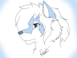 Rating: Safe Score: 0 Tags: 4:3 anthro canid canine canis e621 female hair mammal simple_background solo voshiket white_background wolf User: bunchy7s