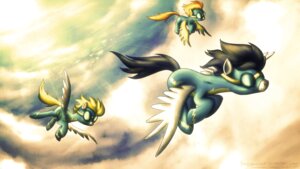Rating: Safe Score: 0 Tags: 16:9 2012 black_hair blonde_hair blue_body blue_feathers clothing cloud cutie_mark day detailed_background e621 equid equine eyewear feathered_wings feathers female feral flying fongsaunder friendship_is_magic goggles group hair hasbro hi_res male mammal my_little_pony mythological_creature mythological_equine mythology orange_hair outside pegasus quadruped skinsuit sky skyscape soarin_(mlp) spitfire_(mlp) sun tail tight_clothing widescreen wings wonderbolts_(mlp) yellow_body yellow_feathers User: bunchy7s