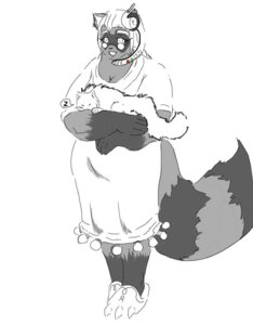 Rating: Safe Score: 0 Tags: anthro biped black_and_white breasts cleavage clothed clothing domestic_cat dress duo e621 electronics eyes_closed eyewear felid feline felis female feral fluffy fluffy_tail glasses headgear headphones headset jmadoc mammal markings monochrome partially_colored procyonid raccoon ring_(marking) ringed_tail simple_background sleeping smile standing striped_markings striped_tail stripes tail tail_markings white_background User: bunchy7s