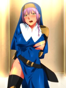 Rating: Explicit Score: 0 Tags: blush breasts female highres inumiso large_breasts nun purple_hair rule34 sweat User: bunchy7s