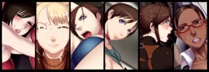 Rating: Explicit Score: 0 Tags: ada_wong ada_wong_(caroline_ribeiro) alternate_costume ashley_graham ashley_graham_(brooke_elizabeth_mathieson) blonde_hair blue_eyes blush breasts brown_hair claire_redfield cum dark_skin facial female female_only glasses human jill_valentine jill_valentine_(julia_voth) multiple_females multiple_girls nipples rebecca_chambers resident_evil resident_evil_2 resident_evil_4 resident_evil_5 rule34 sawao sheva_alomar short_hair sweat turtleneck User: bunchy7s