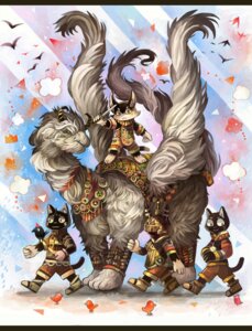 Rating: Safe Score: 0 Tags: all_fours ambiguous_gender anthro avian bird canid canine clothed clothing cloud dragon e621 feral group hi_res horn letterbox mammal melee_weapon mythological_creature mythological_scalie mythology petals rokuyon scalie sword tail walking weapon User: bunchy7s