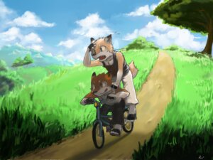 Rating: Safe Score: 0 Tags: 4:3 anthro bicycle blue_eyes bottomwear brown_eyes canid canine clothing cloud cycling duo e621 footwear grass kogawa_kenji male mammal one_eye_closed outside pants plant sandals shirt shoes sky tail tank_top topwear tree vehicle wood young young_anthro User: bunchy7s Rating: Safe Score: 0 Tags: 4:3 anthro bicycle blue_eyes bottomwear brown_eyes canid canine clothing cloud cycling duo e621 footwear grass kogawa_kenji male mammal one_eye_closed outside pants plant sandals shirt shoes sky tail tank_top topwear tree vehicle wood young young_anthro User: bunchy7s