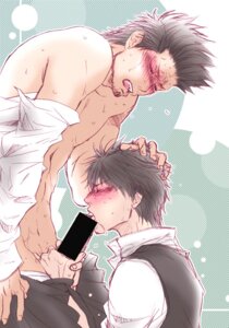 Rating: Explicit Score: 0 Tags: blush censored fellatio gintama hijikata_toshiro kondou_isao kumi_(pixiv) licking male open_clothes open_shirt oral penis rule34 shirt undressing unzipped vest yaoi User: bunchy7s