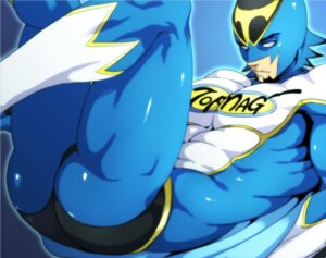 Rating: Questionable Score: 0 Tags: 1boy abs ass big_pecs black_underwear blue_background blue_cape blue_eyes cape clothed clothing goatee human human_only kotetsu_t._kaburagi light-skinned_male light_skin male male_focus male_only mask masked masked_male muscles muscular muscular_male muscular_thighs pecs pectorals rule34 solo solo_focus solo_male tiger_and_bunny tight_clothing wild_tiger User: bunchy7s