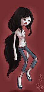 Rating: Questionable Score: 0 Tags: adventure_time angry atryl bite_mark bite_mark_on_neck black_hair blush bottomwear breasts cartoon_network clothed clothing denim denim_bottomwear denim_clothing digital_media_(artwork) e621 fanged_bite_mark fanged_bite_mark_on_neck female footwear grandfathered_content grey_body grey_skin hair half_demon hi_res humanoid jeans marceline_abadeer micro_calves micro_legs micro_thighs nipples not_furry on_model open_mouth pants red_eyes sandals shoes simple_background small_breasts solo thigh_gap thin_arms thin_calves thin_legs thin_thighs topless torn_bottomwear torn_clothing torn_jeans torn_pants vampire User: bunchy7s
