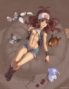 Rating: Questionable Score: 0 Tags: 1girls abs ambiguous_gender areolae bag baseball_cap blue_eyes boots breast_slip breasts brown-haired_female brown_hair clothed cubchoo cutoffs denim denim_shorts drilbur female furry hat highres hilda_(pokemon) hips holding human long_hair looking_at_viewer lying midriff minccino navel nipples no_bra no_panties one_breast_out open_fly pidove poke_ball pokemon pokemon_(species) pokemon_bw ponytail pubic_hair rule34 sefuart shirt shirt_lift short_shorts shorts smile t-shirt tepig text tied_hair toned unbuttoned underboob undressing unzipped vest watermark web_address whimsicott wide_hips User: bunchy7s