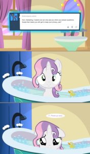 Rating: Safe Score: 0 Tags: bath bodily_fluids breaking_the_fourth_wall comic duo e621 english_text equid equine female friendship_is_magic hasbro hi_res horn jananimations mammal my_little_pony mythological_creature mythological_equine mythology sad smile solo_focus sweetie_belle_(mlp) tears text unicorn water User: bunchy7s Rating: Safe Score: 0 Tags: bath bodily_fluids breaking_the_fourth_wall comic duo e621 english_text equid equine female friendship_is_magic hasbro hi_res horn jananimations mammal my_little_pony mythological_creature mythological_equine mythology sad smile solo_focus sweetie_belle_(mlp) tears text unicorn water User: bunchy7s