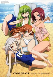 Rating: Explicit Score: 0 Tags: 4girls beach bikini blue_swimsuit c.c. code_geass female female_only green_hair kallen_stadtfeld long_hair megami_magazine multiple_females multiple_girls official_art one-piece_swimsuit orange_hair red_hair rule34 school_swimsuit shirley_fenette short_hair swimsuit swimwear tabata_hisayuki tagme tianzi white_bikini white_hair yellow_bikini User: bunchy7s