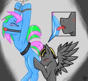 Rating: Explicit Score: 0 Tags: agge aggerey ball_gag bdsm blush bondage bound cielo_rey close-up cunnilingus duo e621 equid equine fan_character feathered_wings feathers female feral flightless gag gagged hasbro horse licking male male/female mammal my_little_pony oral pony quadruped sex signature tail tongue tongue_out vaginal wings User: bunchy7s