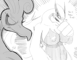 Rating: Questionable Score: 0 Tags: angry anthro avian beak big_breasts bird blush breast_envy breasts bust_portrait digital_drawing_(artwork) digital_media_(artwork) duo e621 english_text female generation_2_pokemon half-length_portrait ho-oh huge_breasts legendary_duo legendary_pokemon lugia monochrome nintendo non-mammal_breasts pokemon pokemon_(species) portrait sketch solo_focus sunibee text tower_duo User: bunchy7s