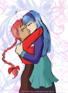 Rating: Explicit Score: 0 Tags: 2girls female hikaru_shidou kissing locoexclaimer magic_knight_rayearth multiple_females multiple_girls rule34 saliva umi_ryuuzaki yuri User: bunchy7s