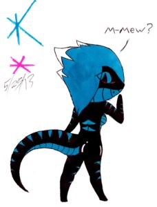 Rating: Questionable Score: 0 Tags: 2013 absurd_res big_butt black_body black_scales blue_body blue_eyes blue_hair blue_scales breasts butt chibi e621 female hair hi_res looking_at_viewer looking_back markings non-mammal_breasts python reptile scales scalie side_boob simple_background snake solo spiky_hair tail thick_tail vexelpython white_background User: bunchy7s