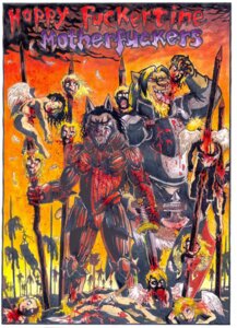 Rating: Questionable Score: 0 Tags: anthro armor arrow_(weapon) axe banner battle_axe black_hair blonde_hair blood bodily_fluids bracers breastplate cloud corpse cupid death duo e621 feathered_wings feathers field fur gore greaves grey_body grey_fur grotesque_death hair hi_res holidays impalement male mariano melee_weapon pauldron profanity ranged_weapon red_eyes shield sky standard tan_body tan_fur valentine's_day weapon white_body white_feathers wings wounded yellow_sky User: bunchy7s