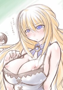 Rating: Explicit Score: 0 Tags: blanc blonde_hair blue_eyes blush breasts cleavage compile_heart dress female idea_factory long_hair maxred neptunia_(series) nipple_slip nipples pointy_chin rule34 solo vert User: bunchy7s