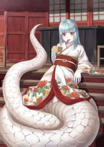 Rating: Safe Score: 0 Tags: albino animal_humanoid apode asian_clothing blue_hair bottomless box clothed clothing container draconcopode e621 east_asian_clothing eichisu female hair hi_res humanoid japanese_clothing kimono lamia leaning leaning_backward legless looking_at_viewer monster_girl_(genre) nagini pale_skin red_eyes reptile reptile_humanoid scalie scalie_humanoid serpentine shrine snake snake_humanoid solo split_form steps tongue User: bunchy7s