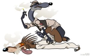 Rating: Explicit Score: 0 Tags: anal anal_penetration anthro anthro_on_anthro cigarette claws clothed clothing disney duo e621 from_behind_position fur insane kakumatsurou male male/male male_penetrated male_penetrating male_penetrating_male mammal mustelid musteline pawpads paws penetration psycho_(character) restraints sex simple_background smoke smoking straitjacket tongue tongue_out toon_patrol toony true_musteline weasel wheezy white_background who_framed_roger_rabbit User: bunchy7s