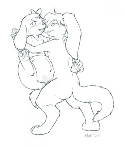 Rating: Explicit Score: 0 Tags: anthro blush bodily_fluids bottomless cave_story chaco_(cave_story) clothed clothing cum cum_in_vagina cum_inflation cum_inside domestic_cat duo e621 excessive_cum excessive_genital_fluids felid feline felis female female_penetrated genital_fluids genitals hatiimiga hi_res hybrid inflation interspecies lagomorph leporid male male/female male_penetrating male_penetrating_female mammal mimiga monochrome nude pawpads paws penetration penis rabbit saliva saliva_string sex simple_background vulva white_background User: bunchy7s