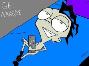 Rating: Explicit Score: 0 Tags: 1boy boots dark_hair dib flirtation flirting flirting_with_viewer glasses invader_zim laying_on_bed male male_only rule34 smirk smooth_skin tagme young User: bunchy7s