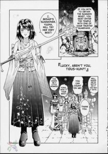 Rating: Questionable Score: 0 Tags: 2001 2d 3girls 4boys auron_(final_fantasy) comic dialogue english_text female final_fantasy final_fantasy_x goggles hair_ornament hair_over_one_eye hairpin kimahri kitani_sai lulu_(final_fantasy) male multiple_females multiple_girls rikku ronso rule34 speech_bubble tagme text tidus wakka yuna User: bunchy7s