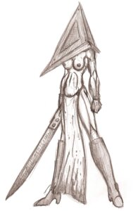 Rating: Explicit Score: 0 Tags: 1girls armor back_view boots breasts clothes female female_only female_pyramid_head footwear great_knife greyscale helmet hivetyrant47 humanoid konami monochrome nipples pyramid_head rule34 rule_63 silent_hill silent_hill_homecoming sketch solo standing sword topless uncensored villainess weapon white_background User: bunchy7s