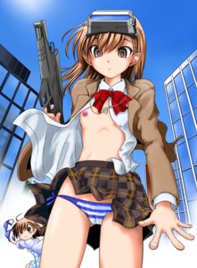 Rating: Questionable Score: 0 Tags: 00s 2009 2girls age_difference areolae ass_visible_through_thighs breasts brown_eyes brown_hair brunette female flat_chest gluteal_fold last_order matching_hair/eyes misaka_imouto misaka_imouto_10032 multiple_females multiple_girls nipples older_female older_female_and_younger_female outdoors rule34 sashio_sae_(omutsu_sniper) school_uniform schoolgirl short_hair teenage_female teenager to_aru_kagaku_no_railgun to_aru_majutsu_no_index tokiwadai_school_uniform young younger_female User: bunchy7s