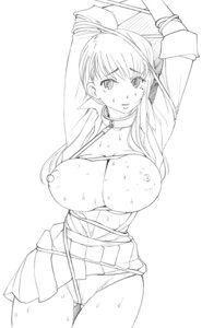 Rating: Questionable Score: 0 Tags: copyright_request female long_hair miito_shido monochrome nipples no_bra panties rule34 skirt sweat underwear unio5b User: bunchy7s