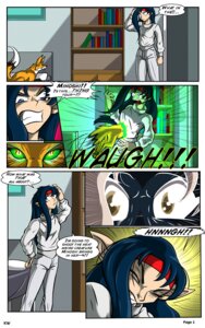 Rating: Safe Score: 0 Tags: accessory bed black-rat book canid canine comic dialogue dipstick_tail duo e621 english_text female feral fox furniture glowing headband humanoid kiyone_makibi mammal markings ninja profanity solo tail tail_markings tenchi_muyo text transformation warrior User: bunchy7s